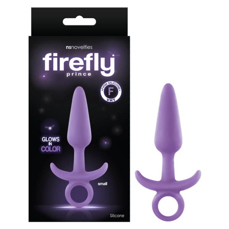 Firefly Prince Butt Plug Small - Purple